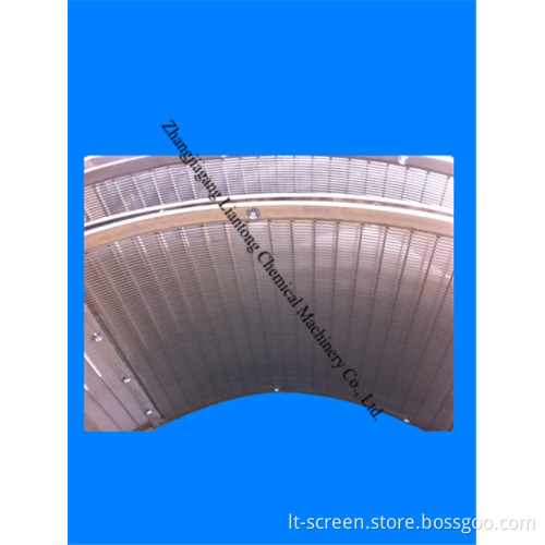 120 Degree Pressure Fed Screen for Slot 75 Micron